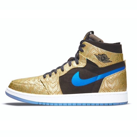 スニーカー Nike Air Jordan 1 High Zoom Air CMFT Gold Laser fw 21 Jordan 1 High Zoom Air CMFT GOLD LASER - Buy Hypeneedz